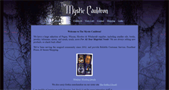 Desktop Screenshot of mysticcauldron.com